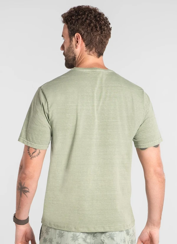 The Philippines - Camiseta Masculina Algodão The Philippines Verde 2