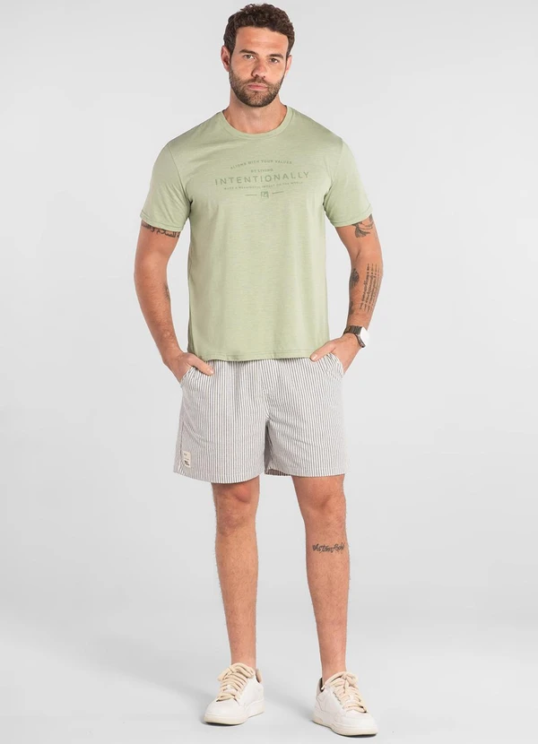 The Philippines - Camiseta Masculina Algodão The Philippines Verde 3