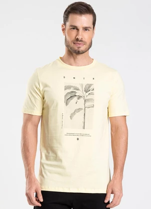 Diametro - Camiseta Masculina Amarelo - DIAMETRO