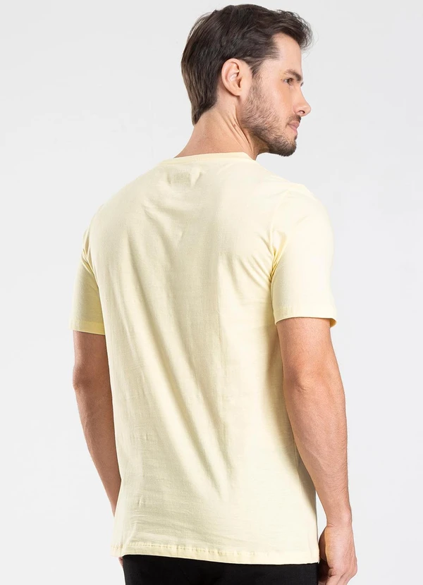 Diametro - Camiseta Masculina Amarelo 2