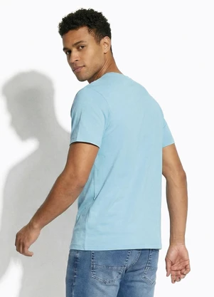 Fakini - Camiseta Masculina Azul - FAKINI