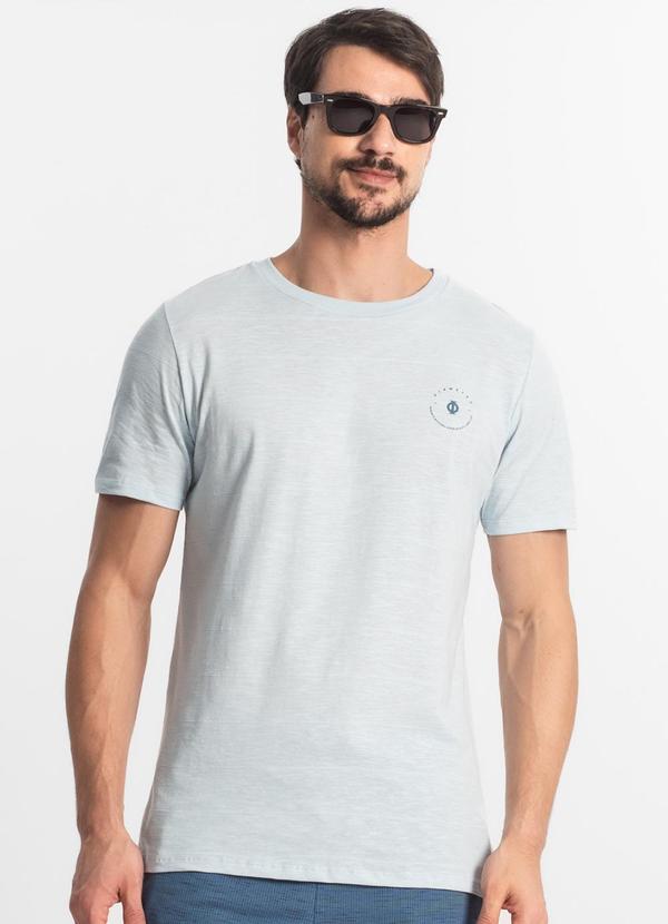Diametro - Camiseta Masculina Azul