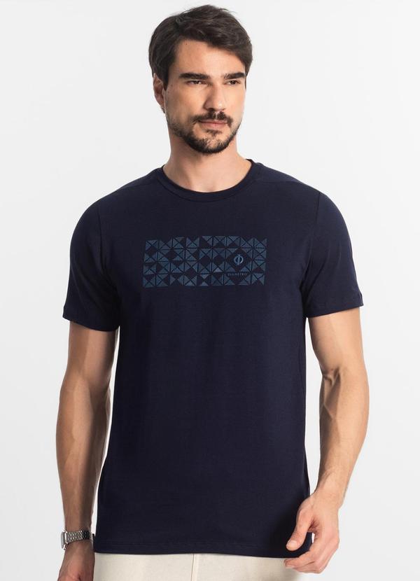 Diametro - Camiseta Masculina Azul