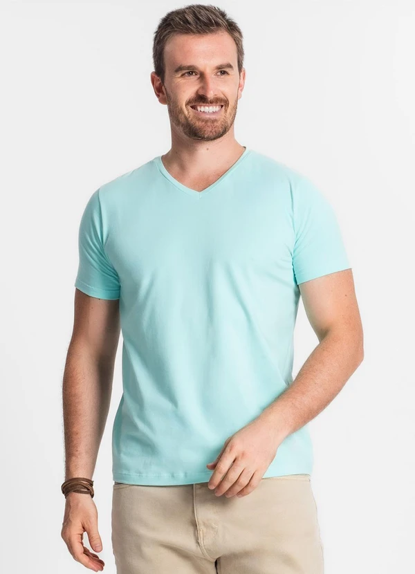 Diametro - Camiseta Masculina Azul 4