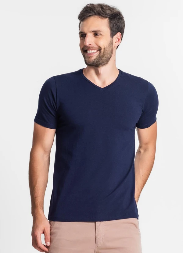Diametro - Camiseta Masculina Azul 4