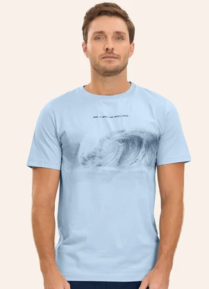 Diametro - Camiseta Masculina Azul - DIAMETRO