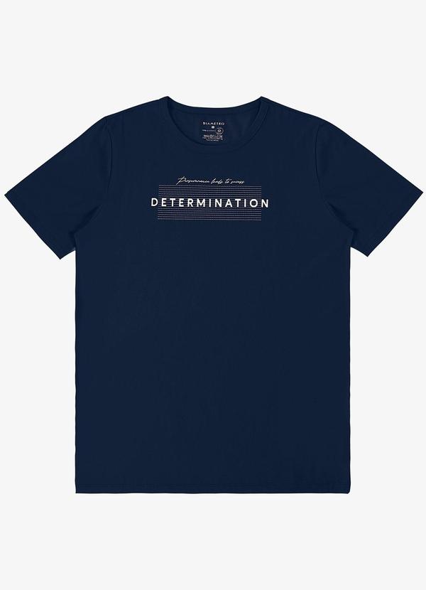Diametro - Camiseta Masculina Azul