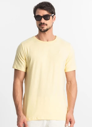 Diametro - Camiseta Masculina Basica Amarelo - DIAMETRO