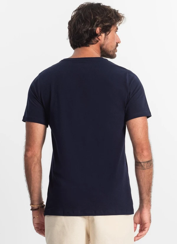 Diametro - Camiseta Masculina Basica Azul 2