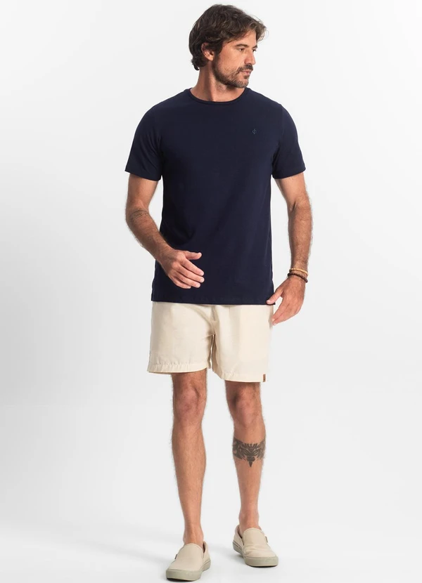 Diametro - Camiseta Masculina Basica Azul 3