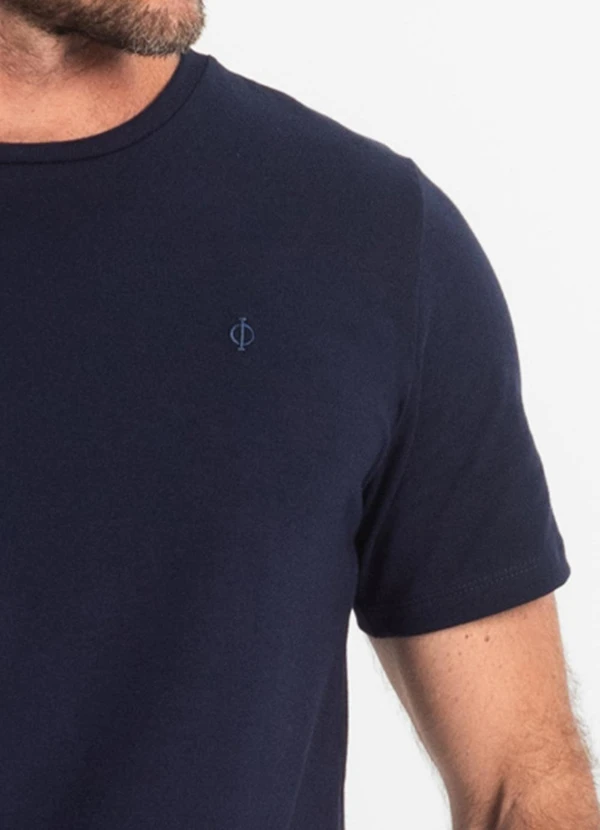 Diametro - Camiseta Masculina Basica Azul 5