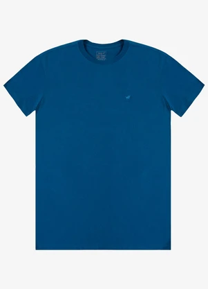 Select - Camiseta Masculina Básica Azul - SELECT