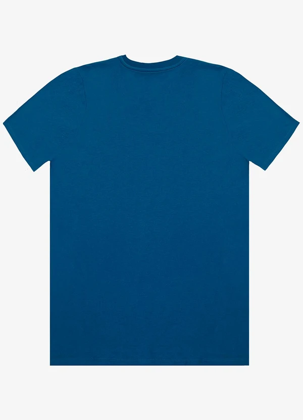 Select - Camiseta Masculina Básica Azul 2