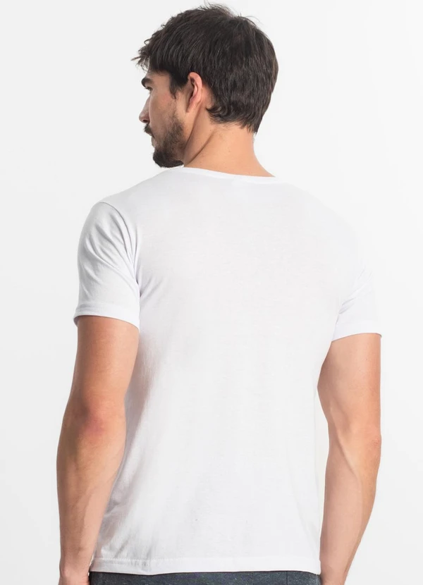 Select - Camiseta Masculina Básica Branco 2