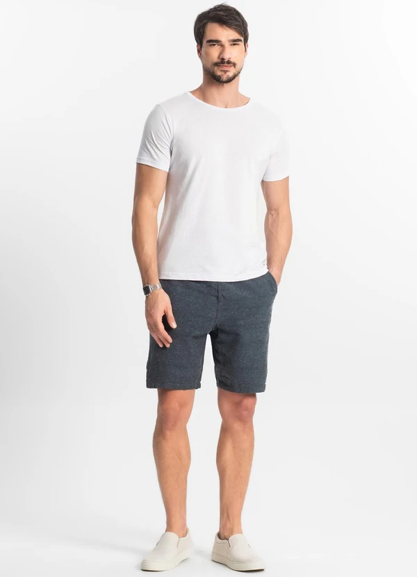 Select - Camiseta Masculina Básica Branco 4