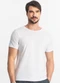 Select - Camiseta Masculina Básica Azul - variação: Branco