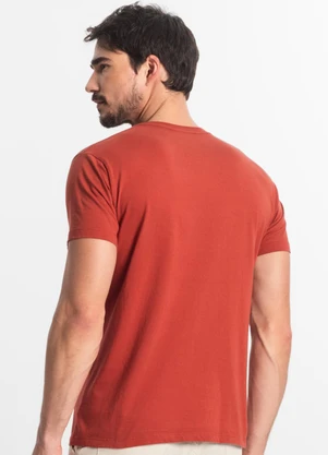 Select - Camiseta Masculina Básica Laranja - SELECT
