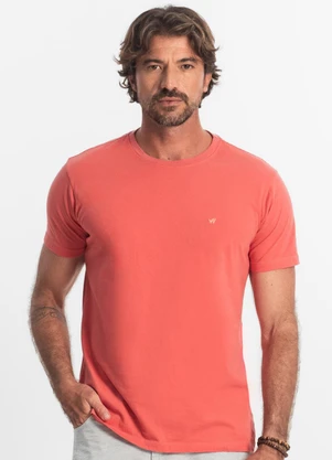 Select - Camiseta Masculina Básica Laranja - SELECT