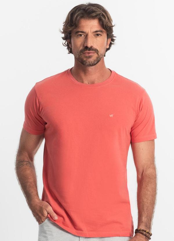 Select - Camiseta Masculina Básica Laranja