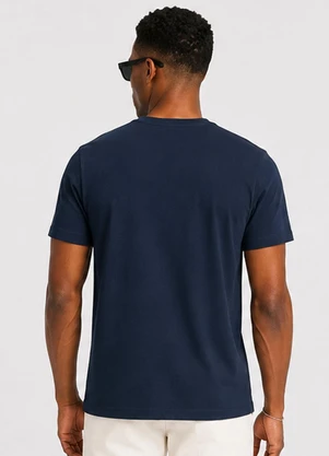 Select - Camiseta Masculina Básica Manga Curta Azul - SELECT
