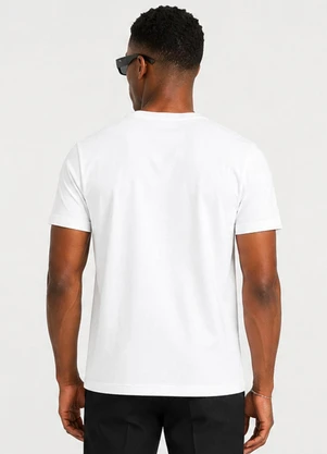Select - Camiseta Masculina Básica Manga Curta Branco - SELECT