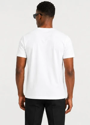 Select - Camiseta Masculina Básica Manga Curta Branco - SELECT