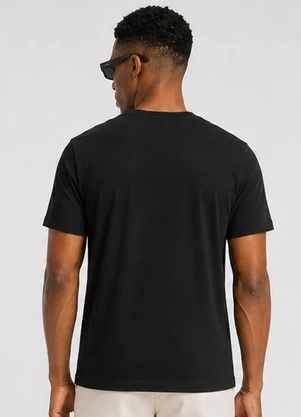 Select - Camiseta Masculina Básica Manga Curta Preto - SELECT