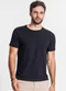 Diametro - Camiseta Meia Malha Masculina Marrom - variação: Preto
