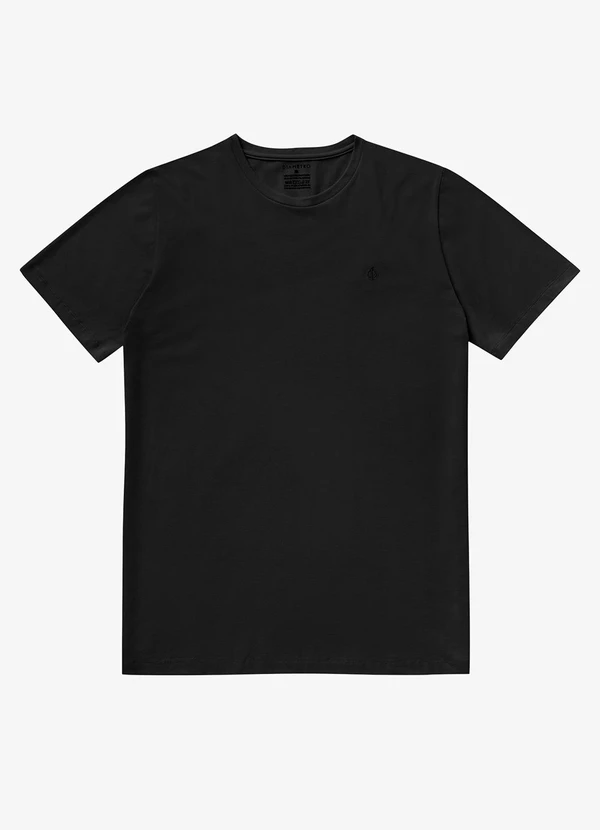 Diametro - Camiseta Masculina Basica Preto 4