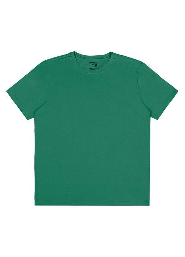 Rovitex - Camiseta Masculina Básica Verde
