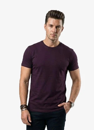 Select - Camiseta Masculina Básica Vermelho - SELECT