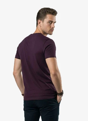 Select - Camiseta Masculina Básica Vermelho - SELECT