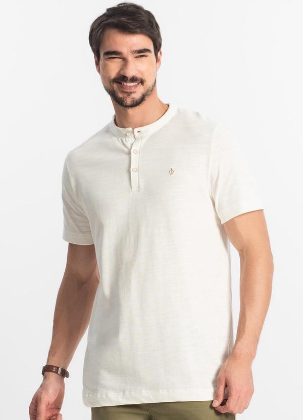 Diametro - Camiseta Masculina Bege