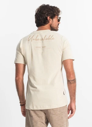 Diametro - Camiseta Masculina Bege - DIAMETRO