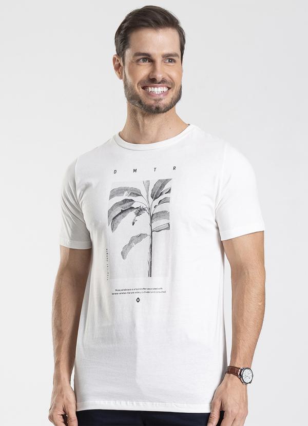 Diametro - Camiseta Masculina Bege