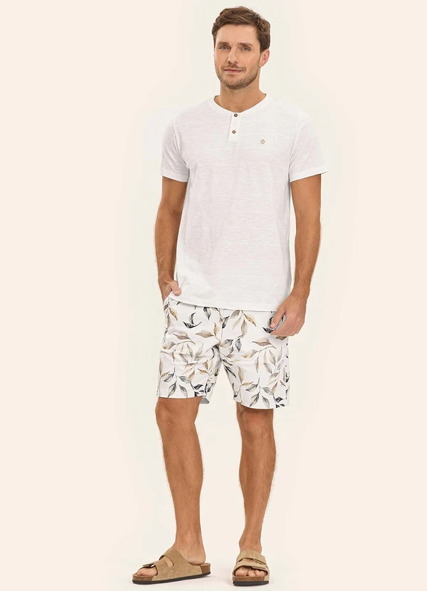 Diametro - Camiseta Masculina Bege 3