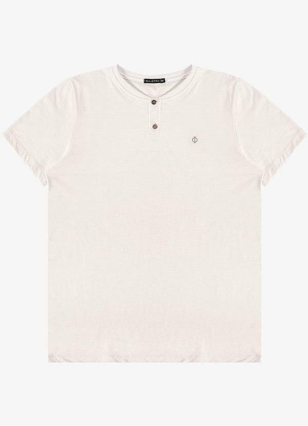 Diametro - Camiseta Masculina Bege 5