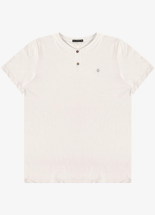 Diametro - Camiseta Masculina Bege 5