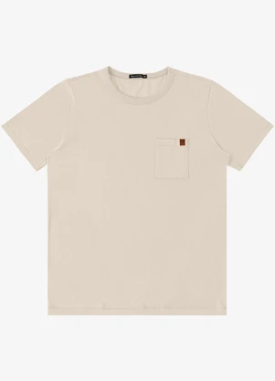 Diametro - Camiseta Masculina Bege - DIAMETRO