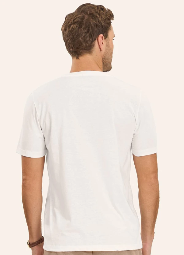 Diametro - Camiseta Masculina Bege 2