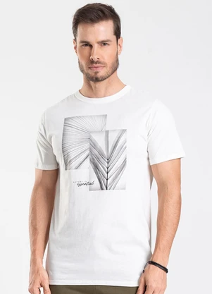 Diametro - Camiseta Masculina Bege - DIAMETRO
