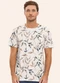 Diametro - Camiseta Masculina Bege - variação: Bege