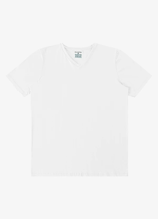 Diametro - Camiseta Masculina Branco