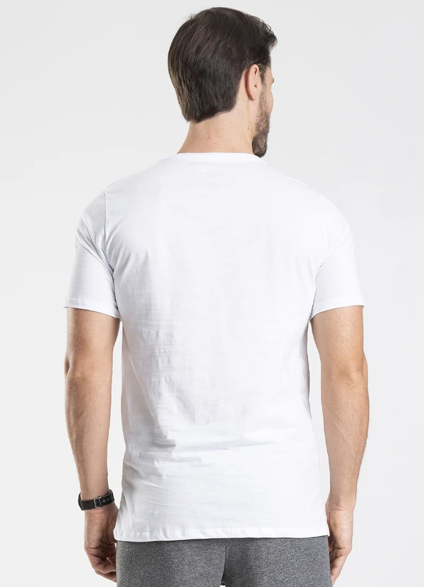 Diametro - Camiseta Masculina Branco 2