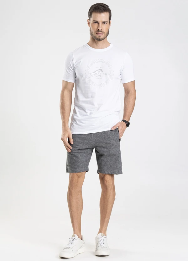Diametro - Camiseta Masculina Branco 3