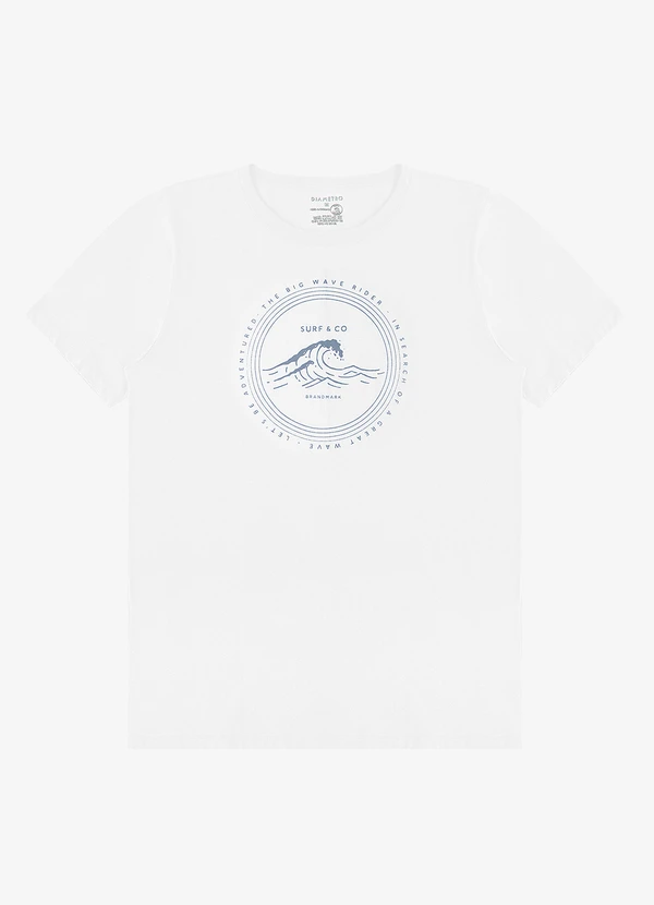 Diametro - Camiseta Masculina Branco 5