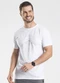 Diametro - Camiseta Masculina Verde - variação: Branco