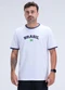 Vida Costeira - Camiseta Masculina Brasil Copa Amarela Amarelo - variação: Branco