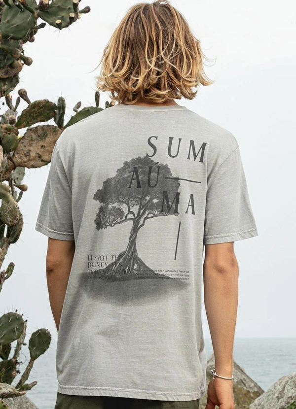 The Philippines - Camiseta Masculina Cinza 2