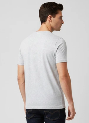 Select - Camiseta Masculina Cinza - SELECT